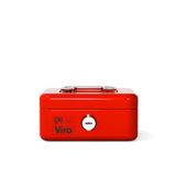 Viro 5273.203 geldcassette met spaarpot, rood, 125 x 95 x 60 mm