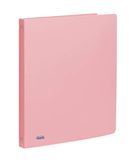 Favorit PP-ringband pastel, 22 x 30 cm, 4 ringen 15 mm, pastelroze