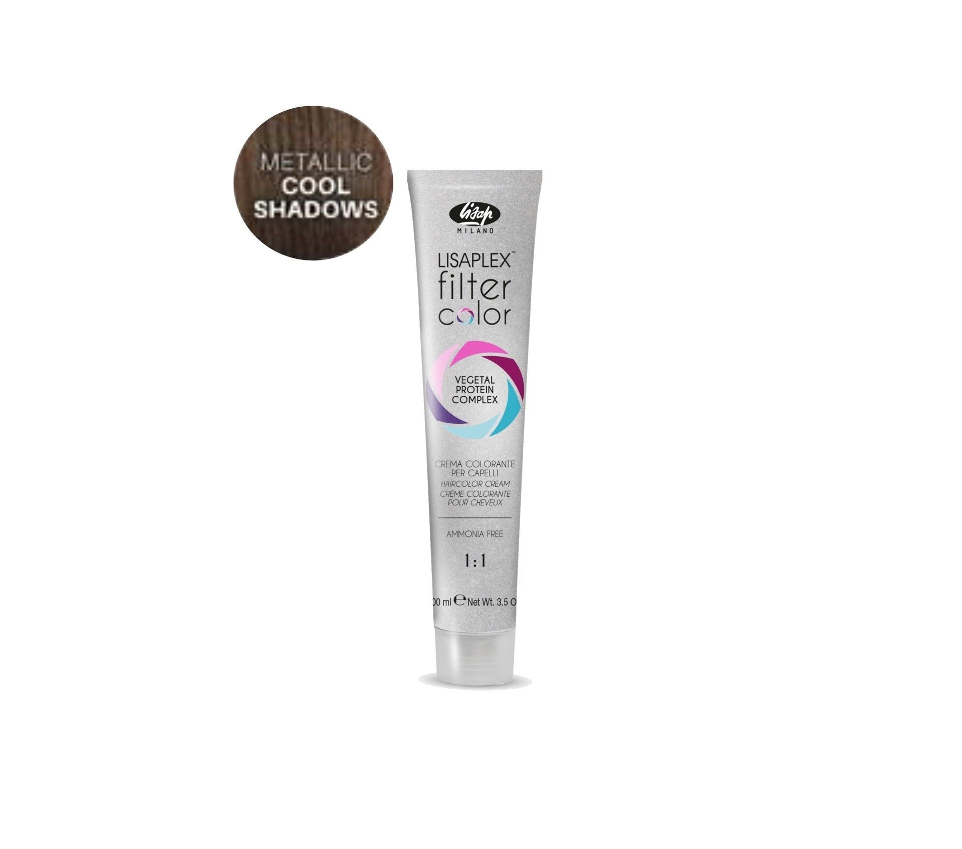 Lisap Lisaplex Filter Color metallic cool shadow 100ml
