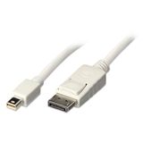 Lindy 41057 Mini DisplayPort naar DisplayPort Kabel 2m Wit