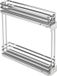 Ibenzoa® Organiseur de cuisine extensible Métal Argent 15 cm de large