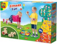 SES Creative Fitness Fun - Buitenspeelgoed - Voor Kinderen Vanaf 5 Jaar - 24 Fitness Kaarten