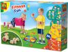 SES Creative Fitness Fun - Buitenspeelgoed - Voor Kinderen Vanaf 5 Jaar - 24 Fitness Kaarten