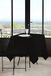 Stof CASA Lovely Tafelkleed Nelson 180 x 180 cm Zwart Polyester