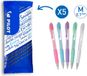 PILOT - Set van 5 G2 Gelpennen - Medium Punt - Pastel Kleuren