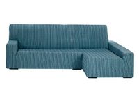 Bankhoes Martina Home Bankhoes elastisch chaise longue rechter arm 32x42x17 cm blauw