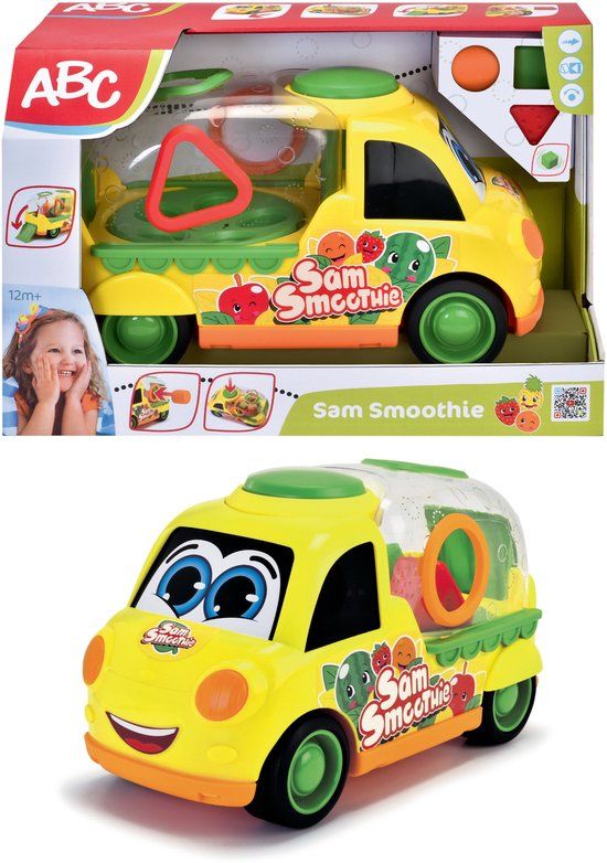Dickie Voertuig ABC Sam Smoothie met 3 vruchten - Vanaf 12 maanden