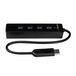 StarTech.com 4-poorts USB 3.0 Hub - Zwart