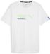 Puma T-shirt Handball Tee 658524 Puma White-Fizzy Apple-XXL