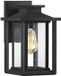 Quoizel LED Lampe murale d'extérieur Wakefield | 1X E27 Max 60W | IP44 | Dimmable | Noir terre