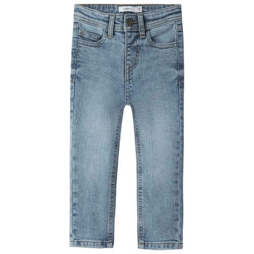 NAME IT MINI NMMSILAS slim fit jeans - blauw