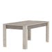 Demeyere Eettafel, uittrekbaar, voor 8 tot 10 personen, kleur: eiken champagne en beton, beige, 170 x 90 x 77,2 cm