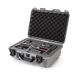 Nanuk 925 Mallette avec mousse pour 1 boîtier reflex numérique - Argent