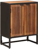 vidaXL Dressoir 53 x 30 x 70 cm Massief Mangohout en Geëngineerd Hout