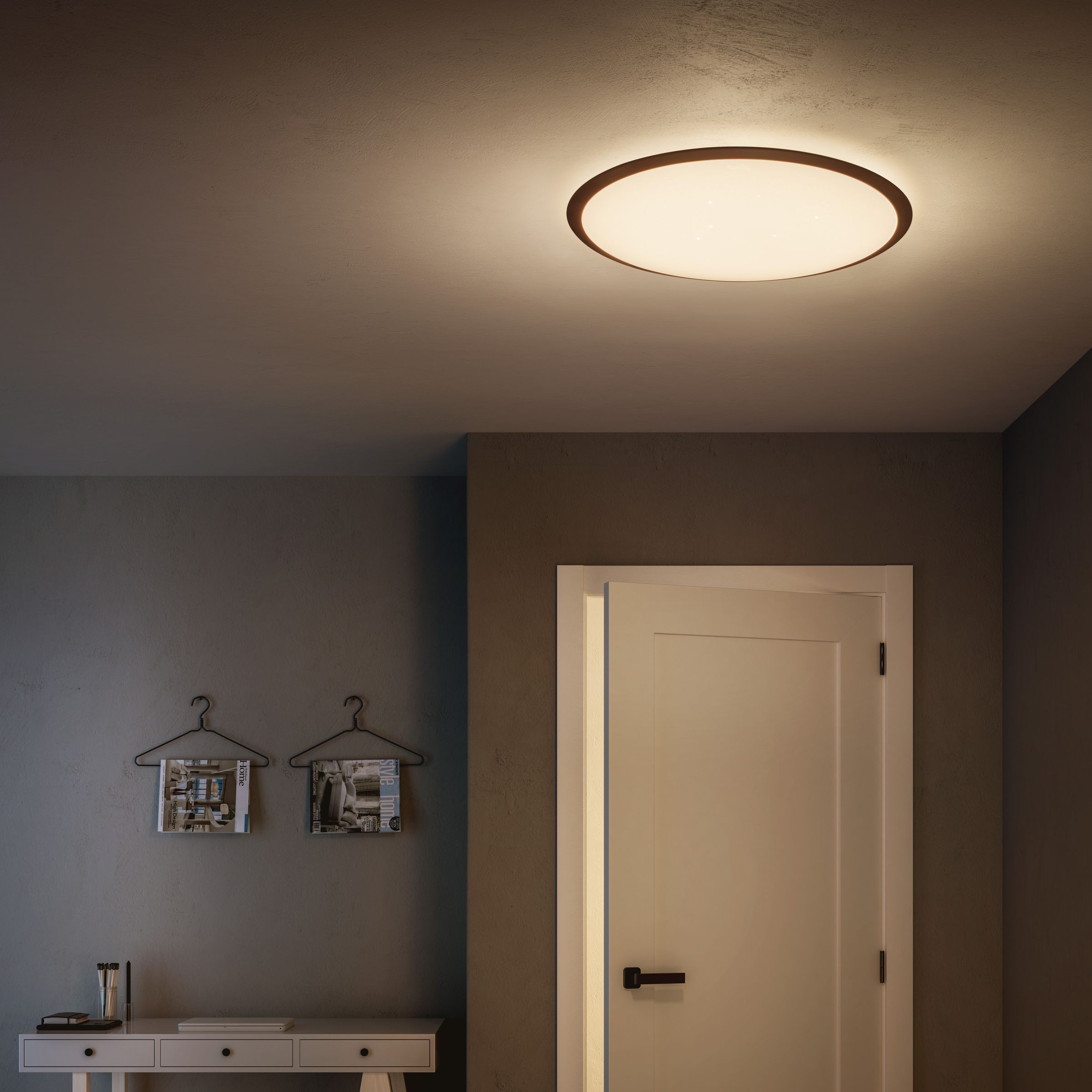 Philips Plafondlamp - 1600 lumen - Dimbare - 35 cm - Synthetisch