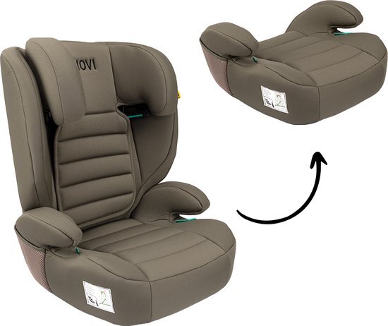 Novi Baby&#174; James Premium Autostoel - i-Size - Gordel - donkergrijs