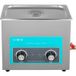 Nettoyeur à ultrasons 6l, acier inoxydable 304, contrôle par bouton, avec chauffage et minuteur pour bijoux, montres, lunettes, circuits imprimés, prothèses dentaires, petites pièces et instruments de