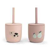 Done by Deer Tiny Farm Sippy Cup 120 ml - Pink