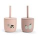 Done by Deer Tiny Farm Sippy Cup 120 ml - Pink