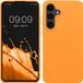 kwmobile hoesje geschikt voor Samsung Galaxy S25 FE - Hoesje met siliconen coating - Smartphone case in fruitig oranje