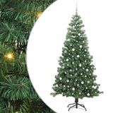vidaXL Sapin de Noël vert 240 cm PVC