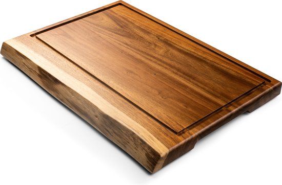 Style de Vie Snijplank - Acaciahout - 50x35cm - Met sapgeul - Anti-slip