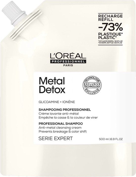 L'Oréal Professionnel Metal Detox Shampoo Refill - 500ml