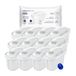 Aquafloow Set van 12 Waterfilterpatronen | Compatibel met Brita Maxtra+, Maxtra Pro, Marella, Style, Elemaris | Vermindert Chloor, Kalk, Zware Metalen en Verbeterd de Smaak