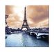 Homemania Eiffeltoren en landschappen voor woonkamer, slaapkamer, meerkleurig, 60 x 3 x 60 cm, HM20KNV60 x 60 – 257, polyester, hout