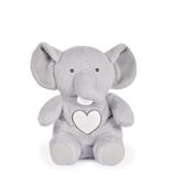 Doudou et Compagnie - Ademend pluche olifant ademhaling – 28 cm – verlicht muziekknuffeldier met ademhalingsbeweging – nachtlampje en witte geluiden – cadeau-idee voor geboorte – DC4683
