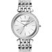 Michael Kors Reloj Darci para mujer, Movimiento de cuarzo de tres agujas en tono plateado con correa de acero inoxidable
