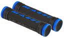 Massi Comp Double Density - stuurgrepen, kleur zwart/blauw