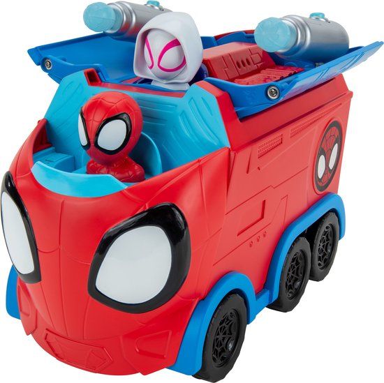 Spidey and His Amazing Friends - Web Spinning Hauler - Spider-Man - Toy Car - 3+ Years