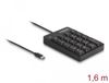 Delock USB Type-C™ Keypad 19 keys black