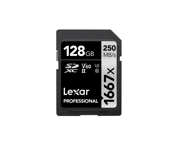 Lexar SDXC, 128 GB