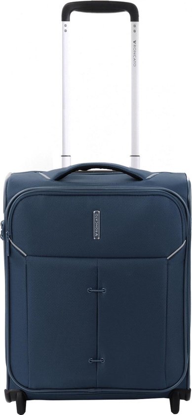 Roncato Handbagage zachte koffer / Trolley / Reiskoffer - Ironik - 45 cm - Blauw