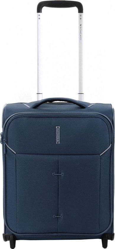 Roncato Ironik Handbagage Zachte Koffer - 45 cm - Blauw