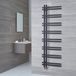Hudson Reed Sèche-serviettes Anthracite Aluminium Salle de bain Chauffage | 160cm x 50cm | Tika