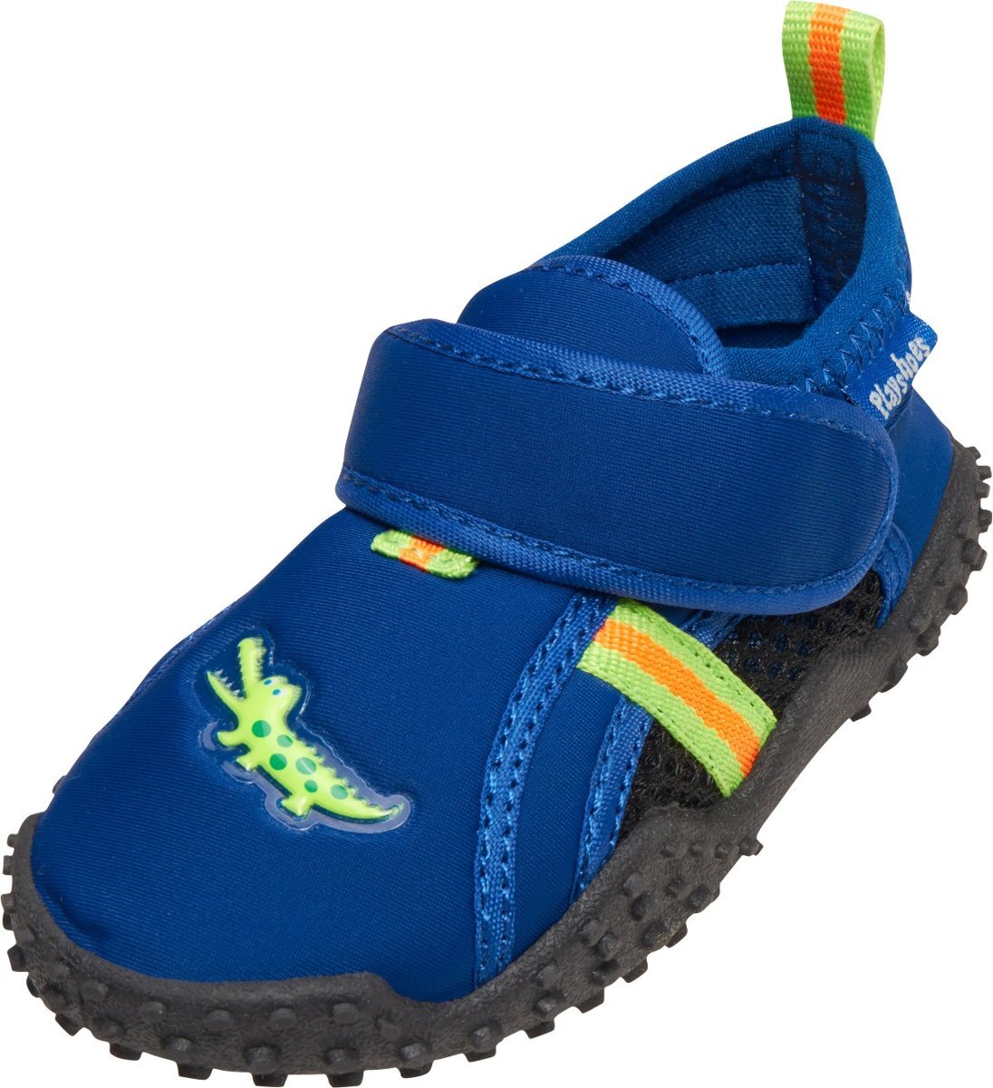 Playshoes UV waterschoenen Kinderen - Krokodil - Blauw/Groen - Maat 18/19