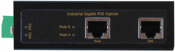 LevelOne Industrial Gigabit PoE Injector, 36W, 802.3at/af PoE