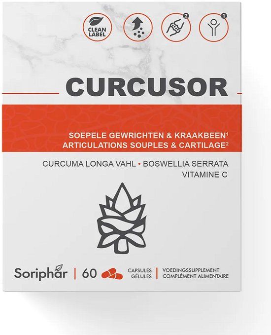 Soria Natural Curcusor Capsules 60CP