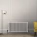 Windsor Radiateur style fonte rétro horizontal – Blanc (Pearl White) – 75 cm x 119 cm – Triple rang