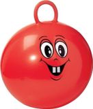 Johntoy B.V. Speelgoed Skippybal - rood - 50 cm - met gezicht - buitenspeelgoed