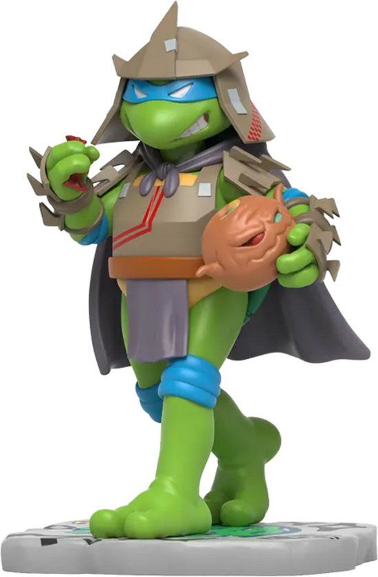 Mighty Jaxx Teenage Mutant Ninja Turtles Figure Remixx Leonardo Cowa-BOO-nga! Edition 15 cm Mini-Figuur