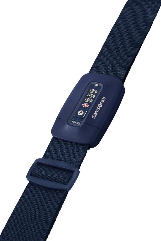 Samsonite Bagageriem - Travel accessoire riem met TSA-slot - Navy blue