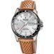 Festina F20699/1 Montre homme cuir marron argenté 10 ATM