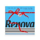Renova Red Label Blue Paper Napkins - 70 Napkins