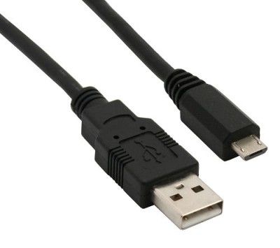 Inline 31715 USB-A naar Micro-B Kabel - 1.5m - Zwart