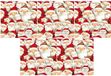 Ambiente Kerst thema servetten - 100x - 33 x 33 cm - Papieren wegwerp servetjes - Kerstmis versieringen/decoraties