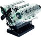 Franzis 67114-1 V8 Engine Kit Plastic Model Kit - 250 Parts - Level 2 - 2020 Release